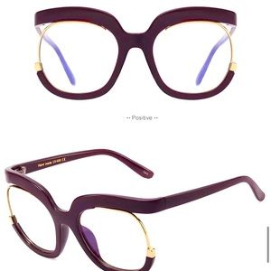 Italy designs womens eyeglasses with anti blue light and optical frames